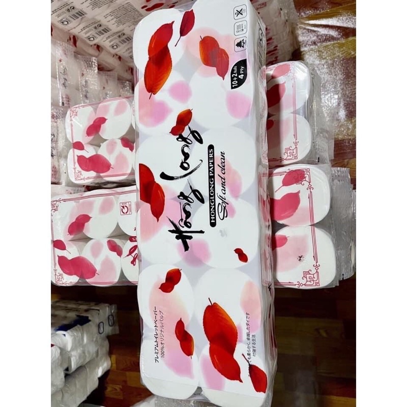 Giấy Vệ Sinh Cao Cấp Hồng Long