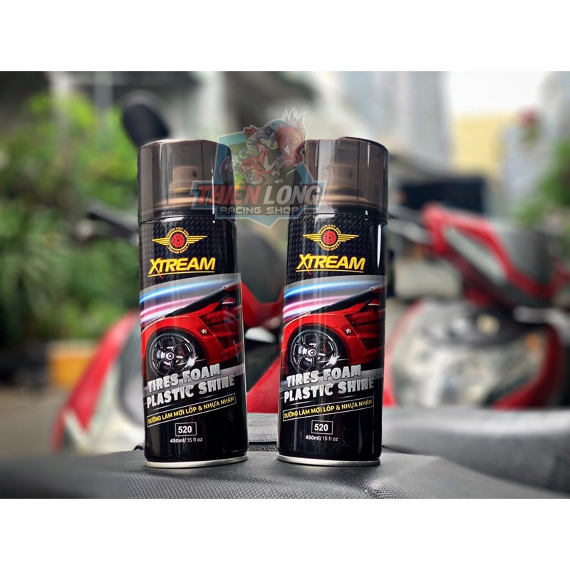 Xtream Chai Xịt Làm Mới Nhựa Nhám , Làm Mới Nhựa Bóng , Bảo Vệ Vỏ Xe