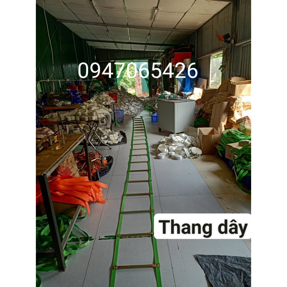 thang dây thoát hiểm, thang dây cứu sinh an toàn dễ sử dụng (chiều dài 25m,30m)