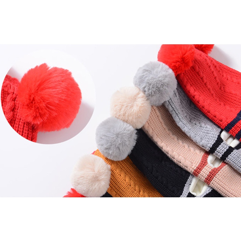 Mũ Len Che Tai Giữ Ấm Mùa Đông Cho Bé