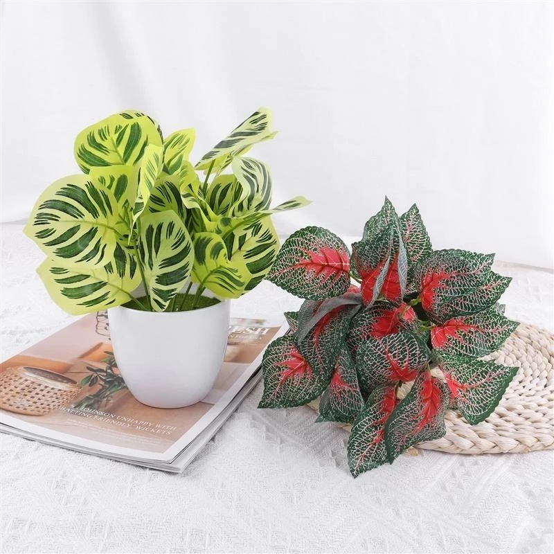 Chậu Cây Cảnh Giả Bằng Nhựa Dùng Trang Trí Phòng Khách