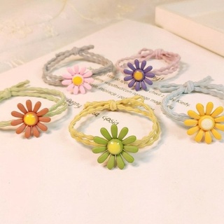 Cột Tóc Hoa Cúc Handmade Đủ Màu Dễ Thương