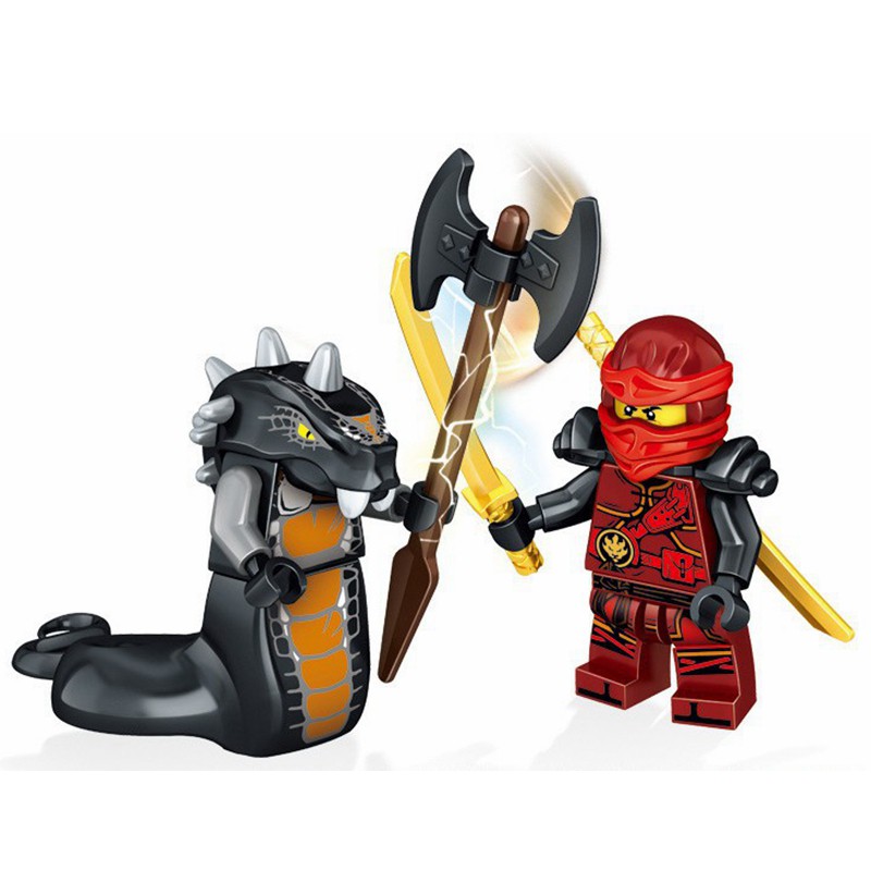 COLE Bộ 24 Mô Hình Lego Ninjago