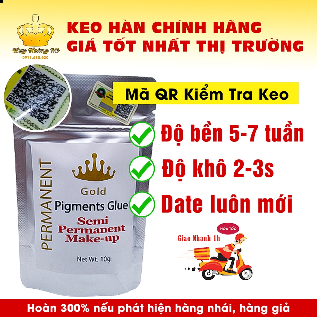 Keo Nối Mi Hoàng Cung - Keo Vương Miện - Dụng Cụ Mi - Tổng Kho Mi Sỉ Miền Nam