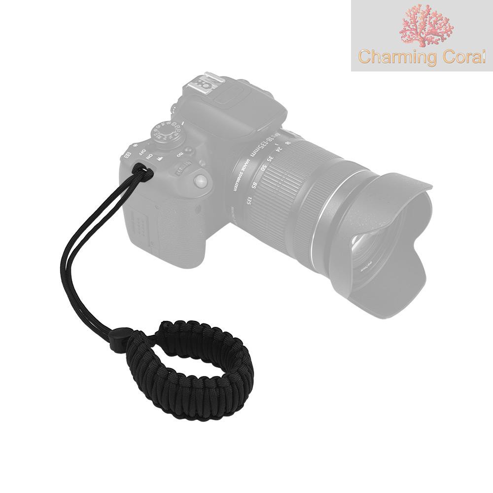 CTOY Adjustable Braided Paracord Camera Wrist Strap Lanyard for Canon Nikon Sony DSLR ILDC Cameras Binoculars | BigBuy360 - bigbuy360.vn