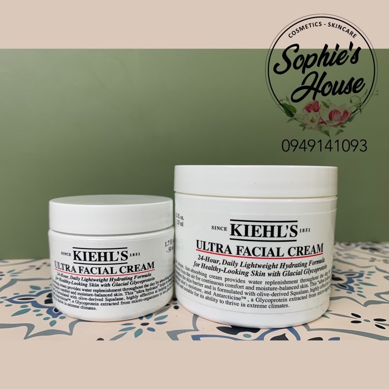 Kem dưỡng ẩm Kiehls Ultra Facial Cream