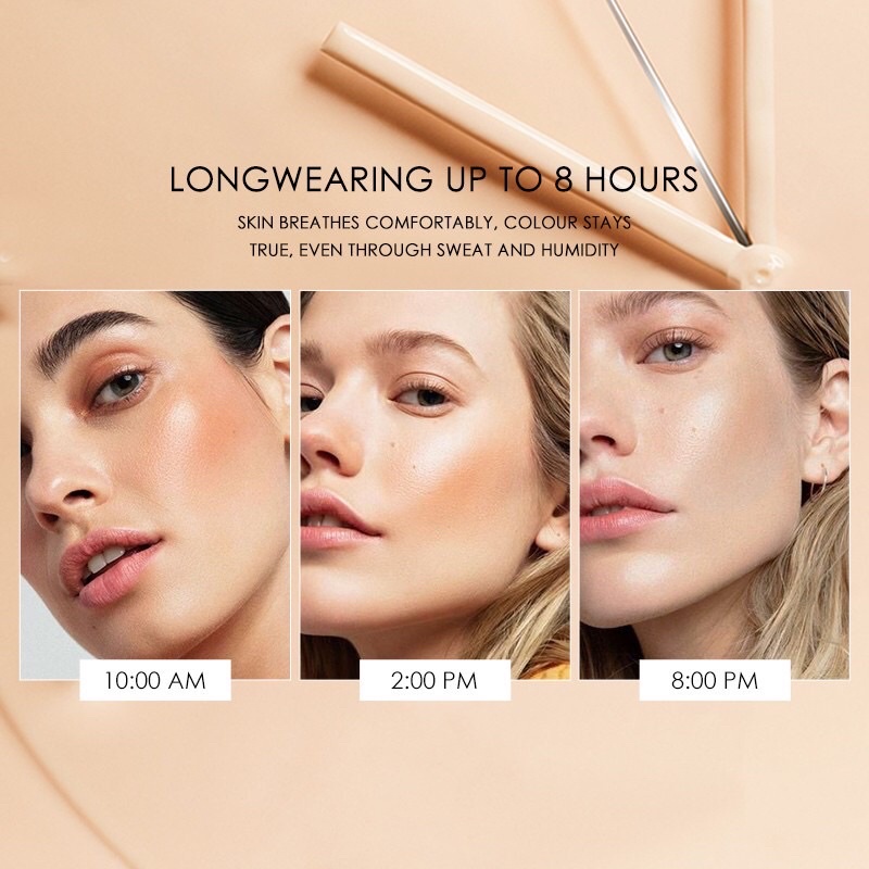 Kem nền dạng lỏng lâu trôi FOCALLURE Full-coverage Matte Foundation 40g