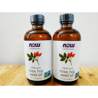 Rose Hip Seed Oil 100% PURE - TINH DẦU NỤ TẦM XUÂN NOW - 118ml