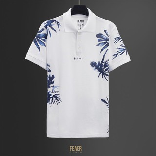 Áo polo frosty flowers nam feaer form chuẩn, chất cotton 100% 5.0