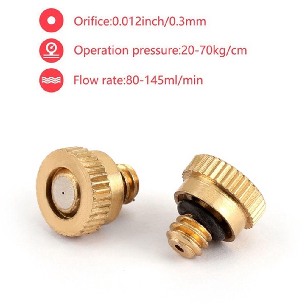 IVORY Vòi Phun Sương 0.012 &quot;0.3mm Áp Suất Thấp