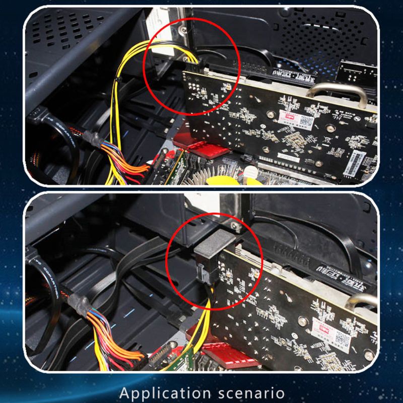 POWER Adapter Chuyển Đổi Kok 8 Pin Male Sang 8 Pin Female Cho Card Đồ Họa | BigBuy360 - bigbuy360.vn