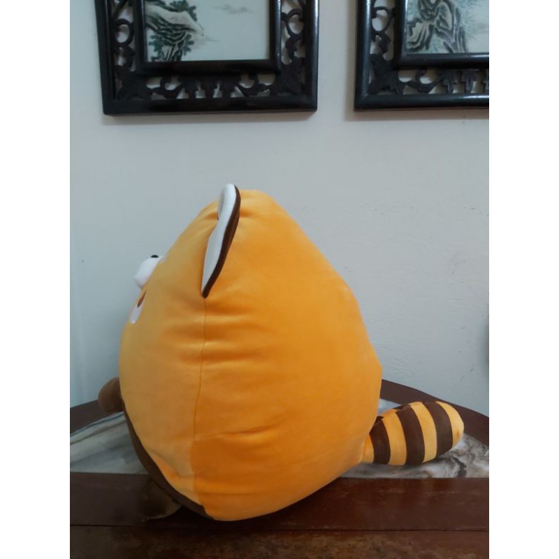 Gấu trúc bắc mỹ nhồi bông dáng tròn