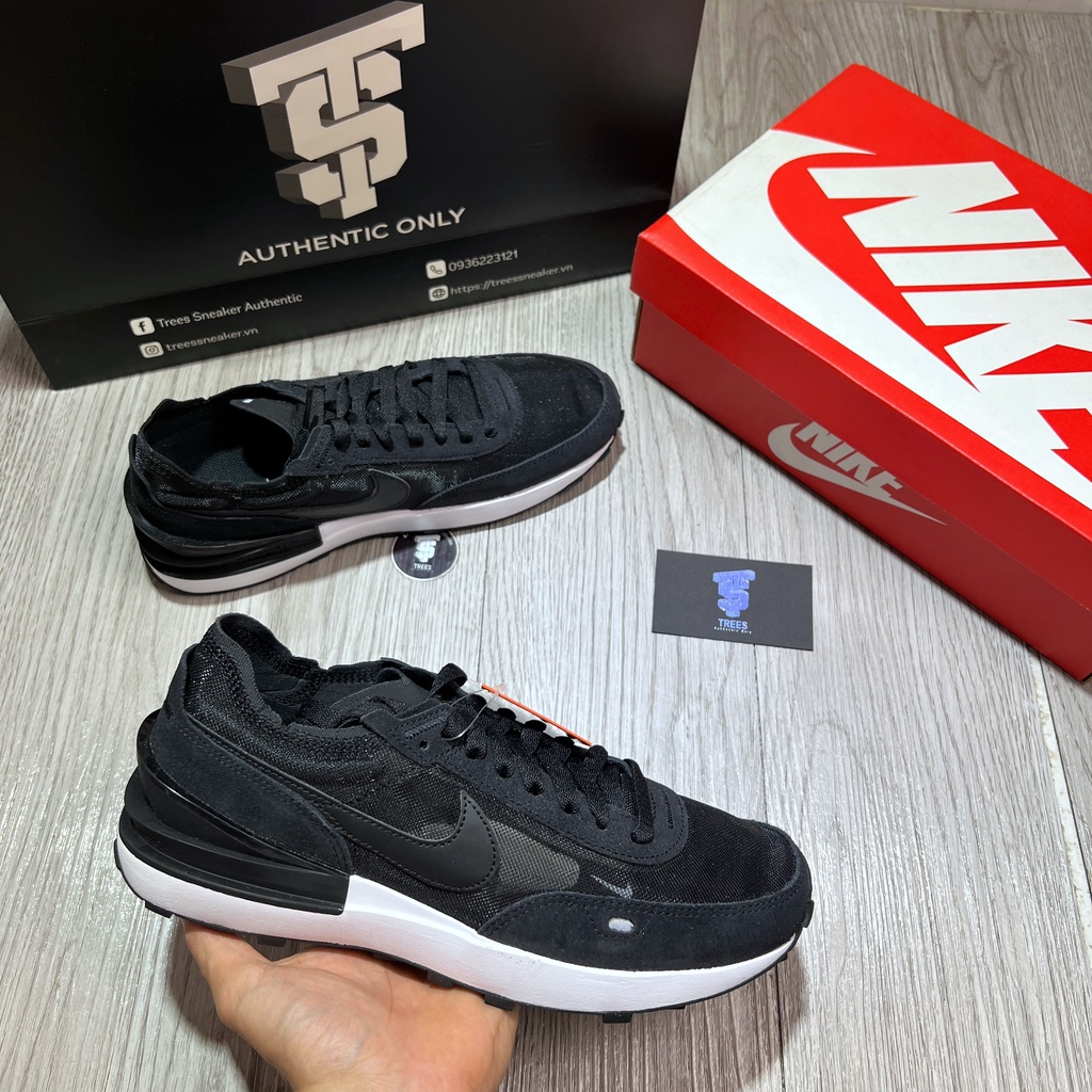 [CHÍNH HÃNG] Giày thể thao NIKE WAFFLE ONE CORE BLACK