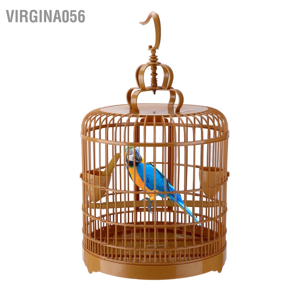 Có thể bán buôn Treo lồng chim bằng nhựa Nhà chở cho tất cả các loại vẹt cỡ lớn vừa Virgina056 Hàng giao ngay