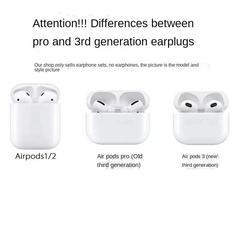 Vỏ Bảo Vệ Hộp Sạc Tai Nghe Airpods 1 / 2nd Airpodspro 3 Bằng Silicon Hình Chim Cánh Cụt Đội Nón 3D