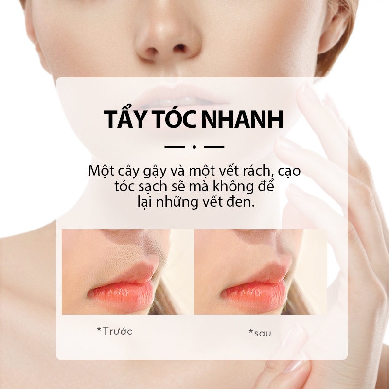 Wax ria mép SUMAX,Miếng dán tẩy lông mặt wax strips face 100g