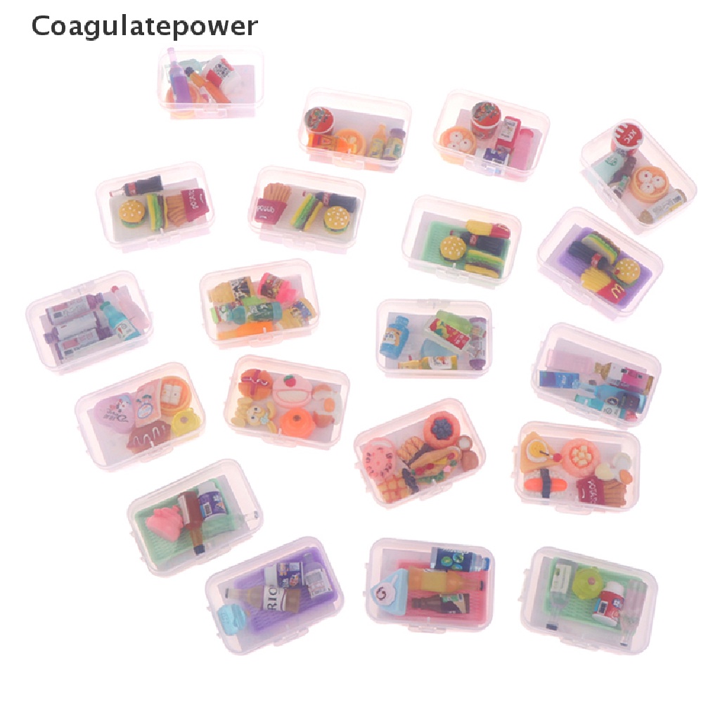 Set 5 Chai Nước Mini 1: 12 Dễ Thương Dùng Để Trang Trí Nhà Búp Bê