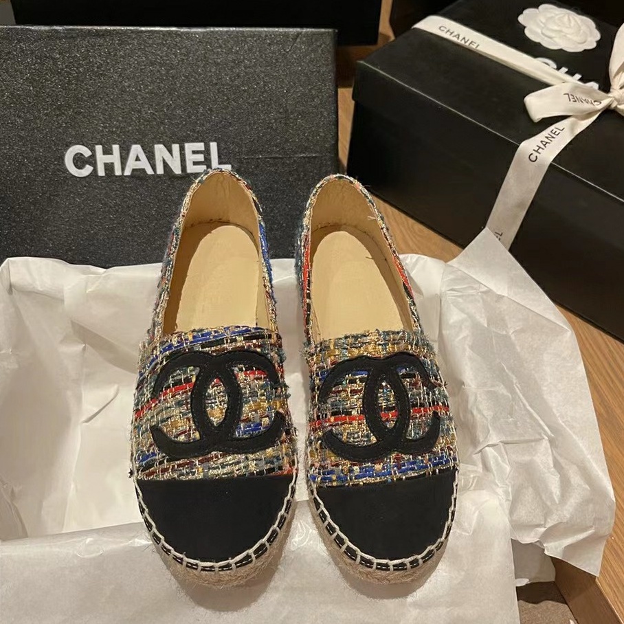 2022 Giày Lười Vải Tuýt Và Grosgrains Cổ Điển Mới