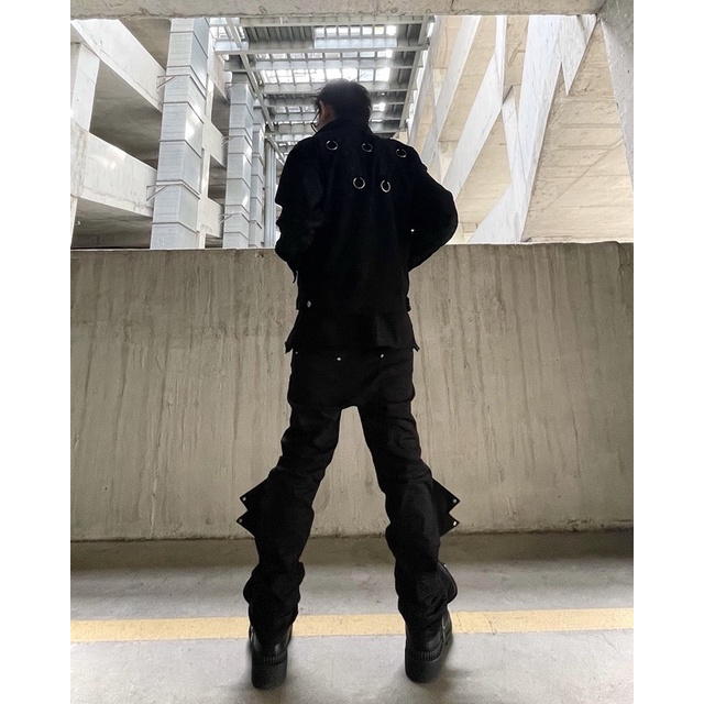 Quần khaki cánh dơi 𝐂𝐘𝐁𝐄𝐑 𝐁𝐀𝐓 𝐏𝐀𝐍𝐓𝐒