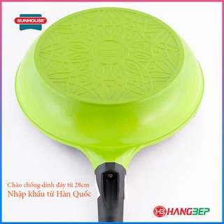 CHẢO CHỐNG DÍNH ĐÁY TỪ SUNHOUSE CSMD28N