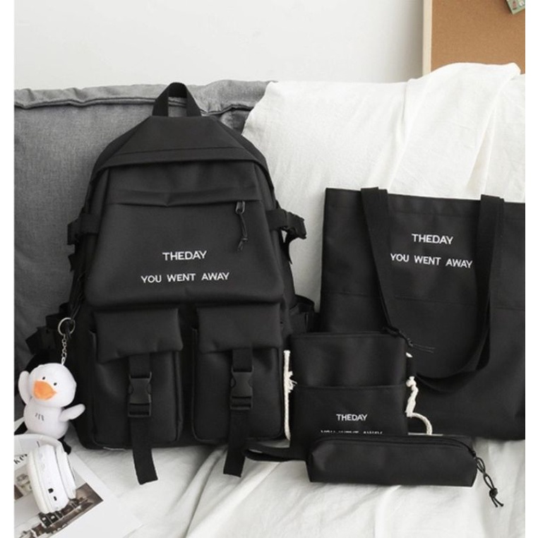 Combo balo 4 món _ The day you went away _ vừa A4