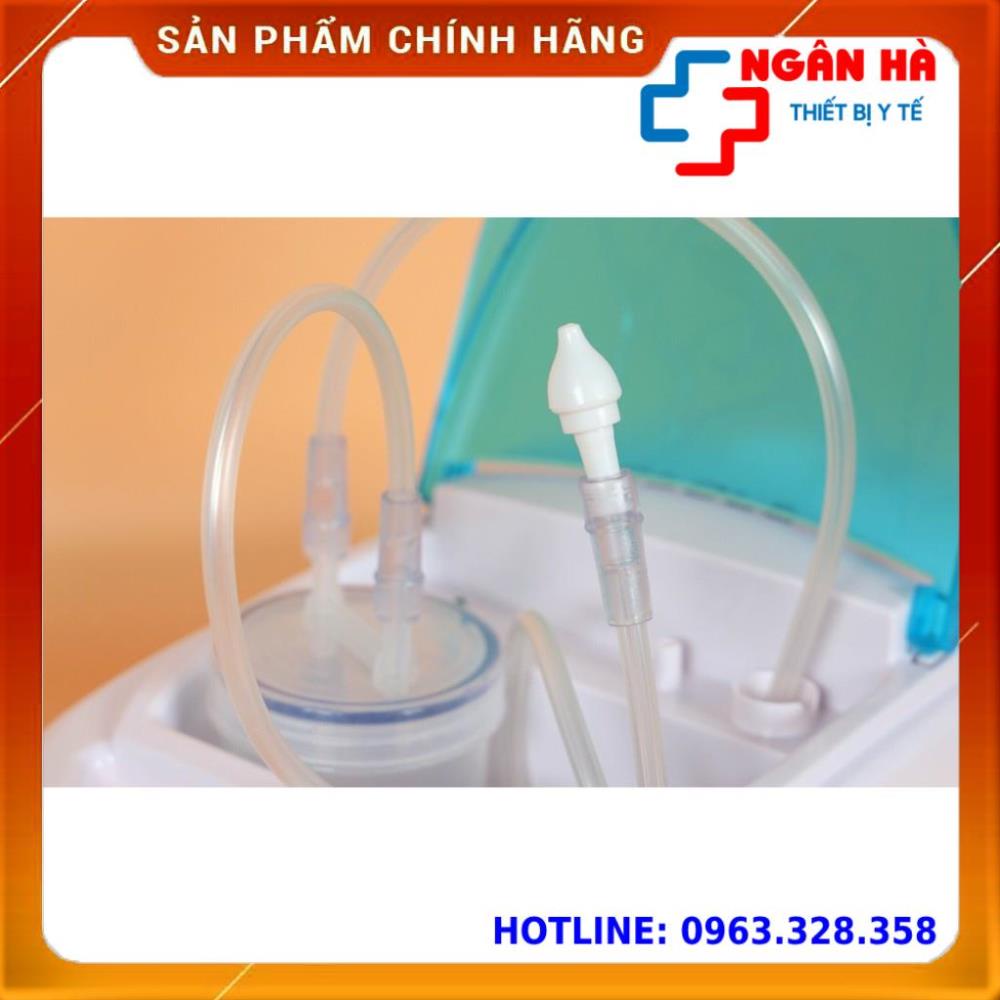 Bình đựng dịch, cốc nhựa đựng dịch kèm bộ dây và đầu hút - phụ kiện máy hút mũi - [Hàng công ty]