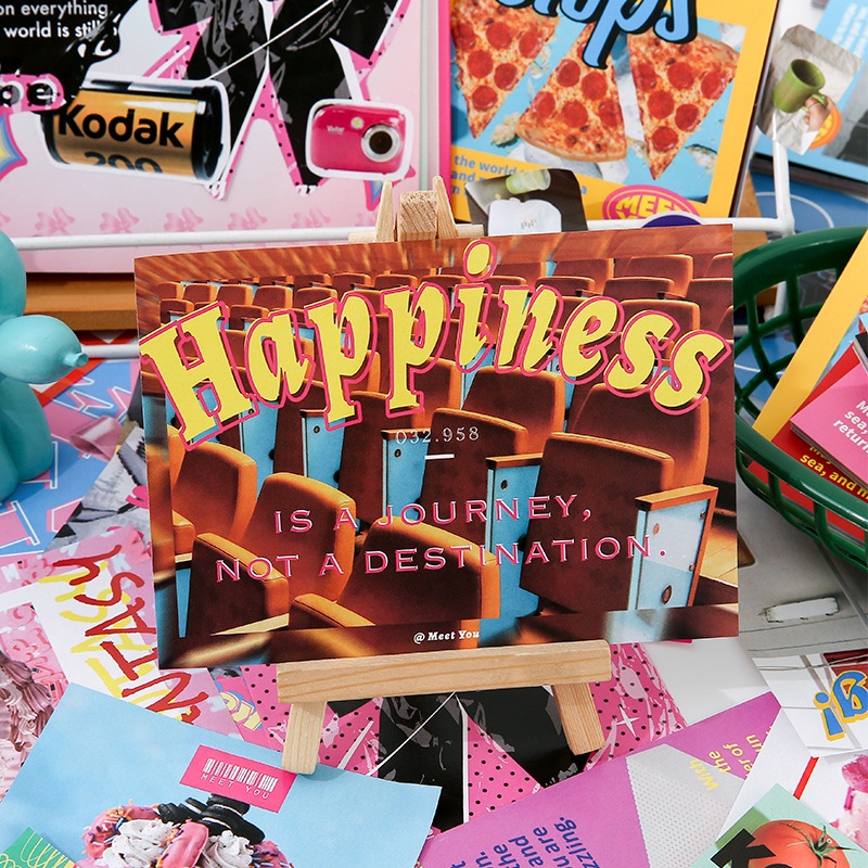 Imoda Set 60 Tờ Giấy Lót Sổ Tay Phong Cách Hàn Quốc Cho Học Sinh