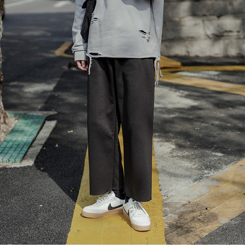 Quần Culottes Nam Ống Rộng Dáng Suông Kiểu Dáng Hàn Quốc Trẻ Trung Thời Trang ZENKODLMEN JOGGER NAM 9000062