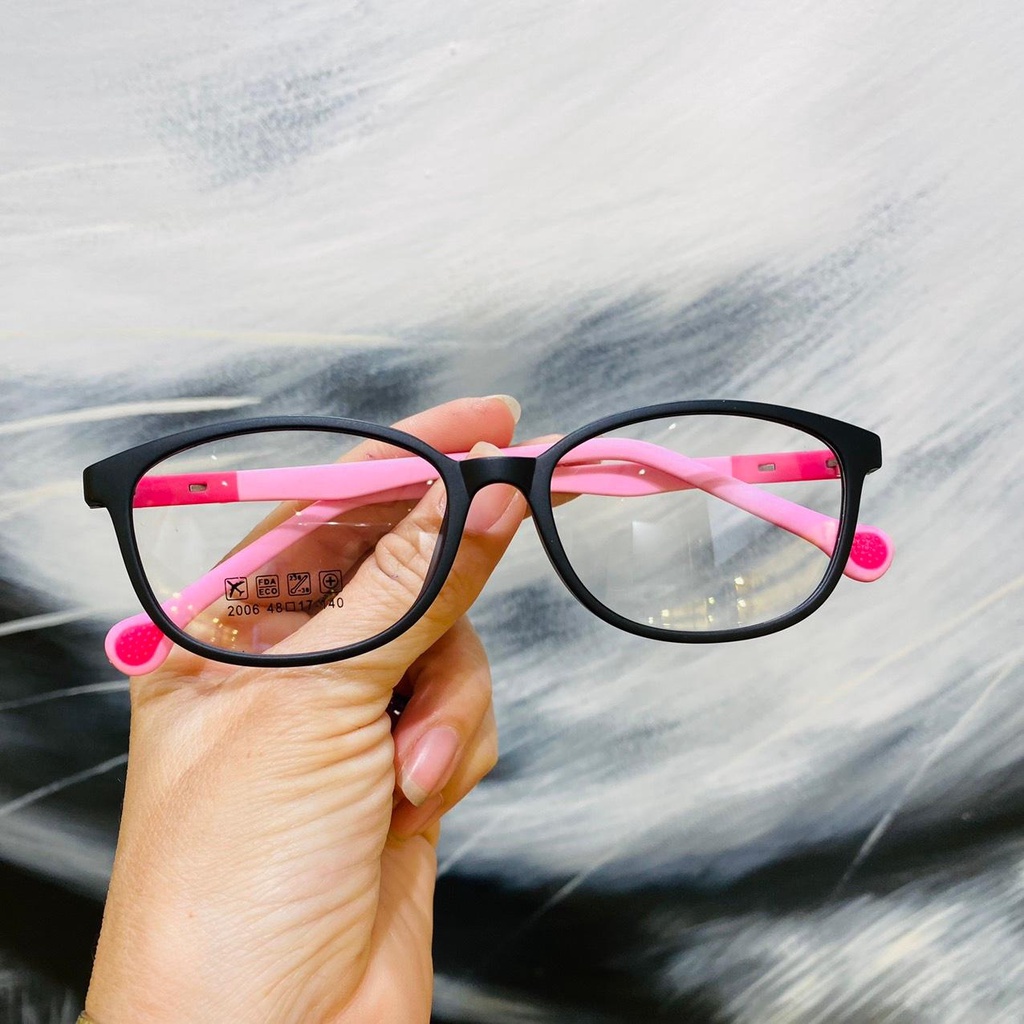 Gọng kính nhựa dẻo thời trang trẻ trung siêu nhẹ siêu bền Ouress 2006