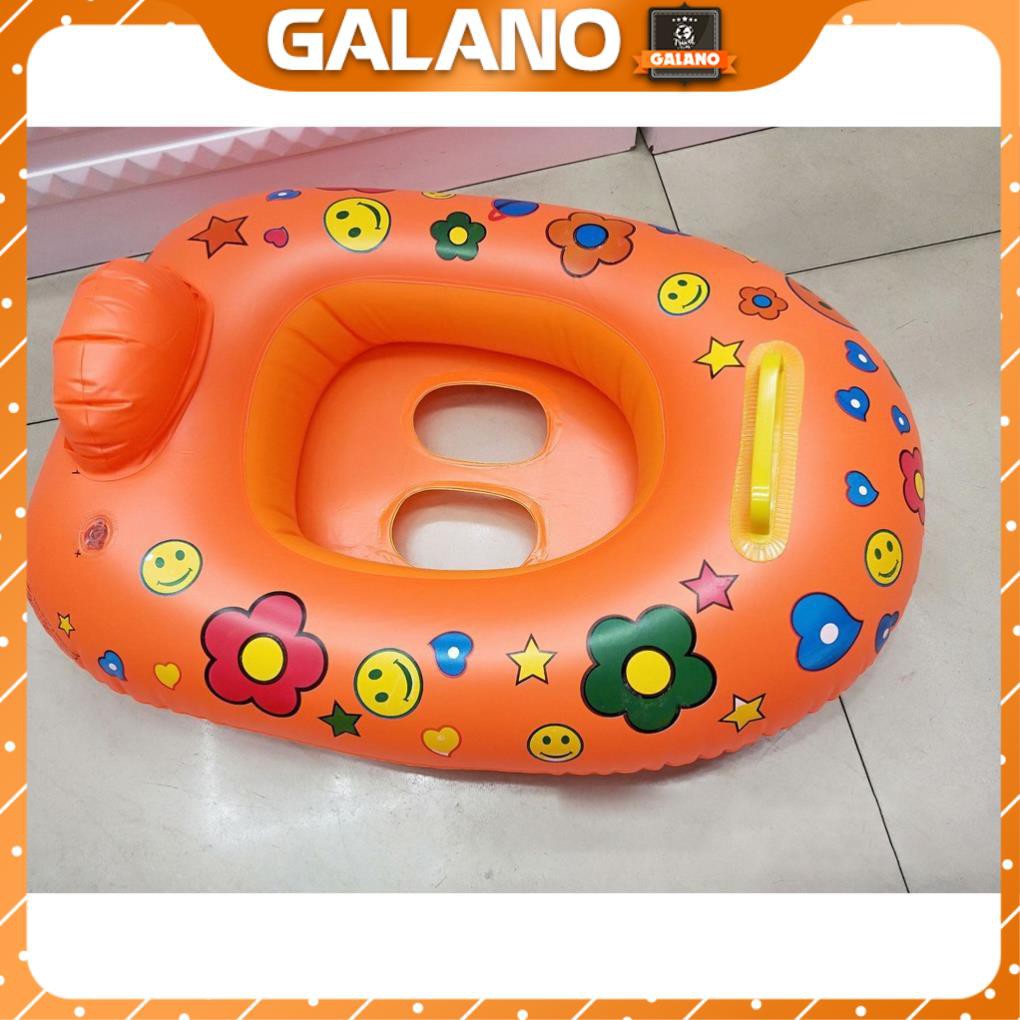 Phao Bơi Cho Bé GALANO Phao Bơi Trẻ Em Xỏ Chân Chống Lật Có Tay Nắm An Toàn Cho Bé Bơi Lội SS-001268