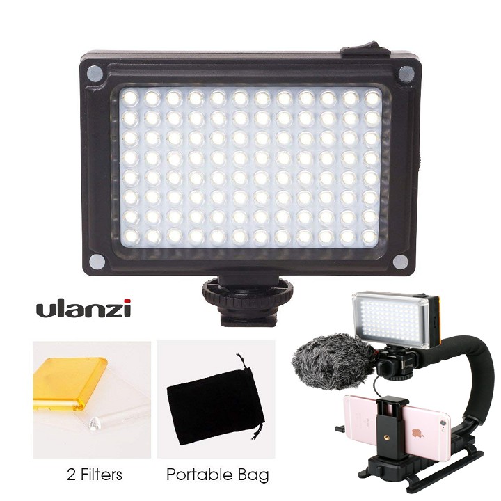 Đèn trợ sáng quay phim Ulanzi 96 LED cho điện thoại, máy ảnh