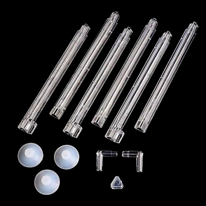 Ống sủi oxi mica dài trang trí hồ cá thủy sinh