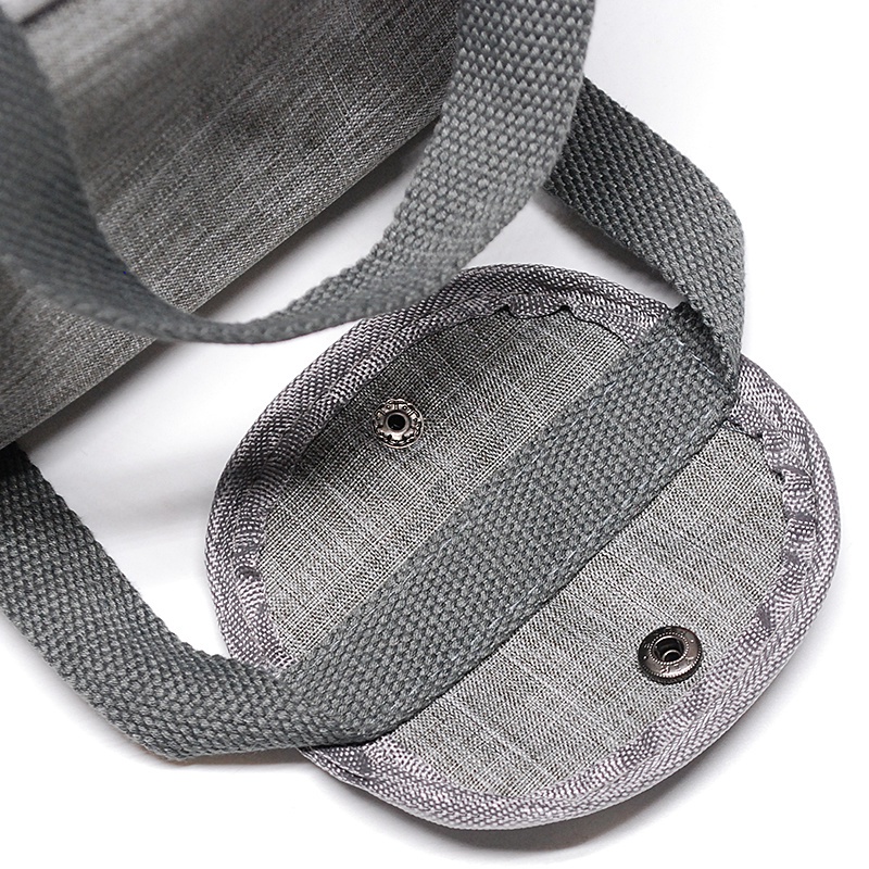 Túi Đựng Cơm Trưa Giữ Nhiệt Chống Thấm Nước Có Khóa Kéo Tiện Dụng