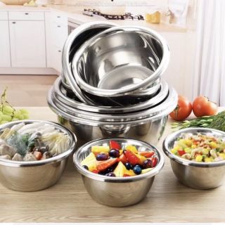 thau tô trộn đồ inox 24 cm