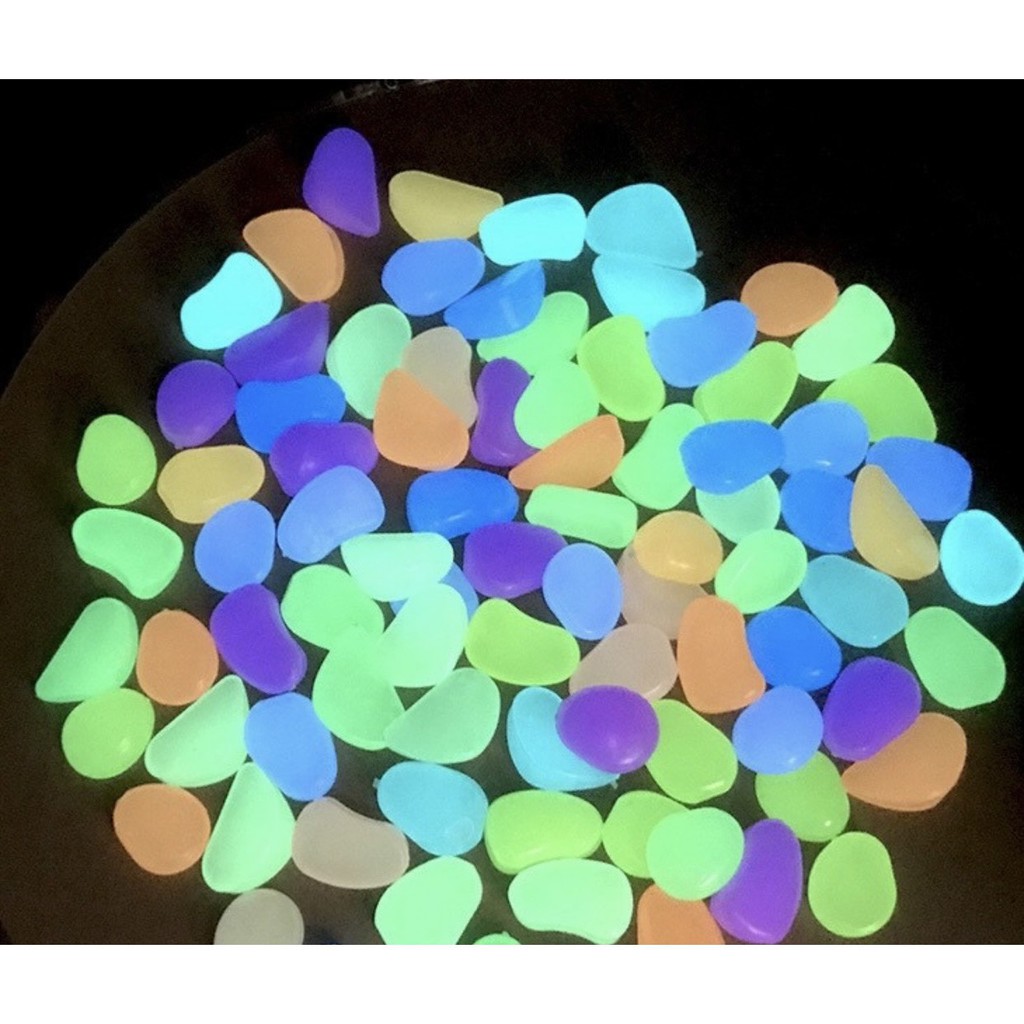 Sỏi nhựa Phát Quang  Trang Trí Hồ Cá, Sân Vườn...