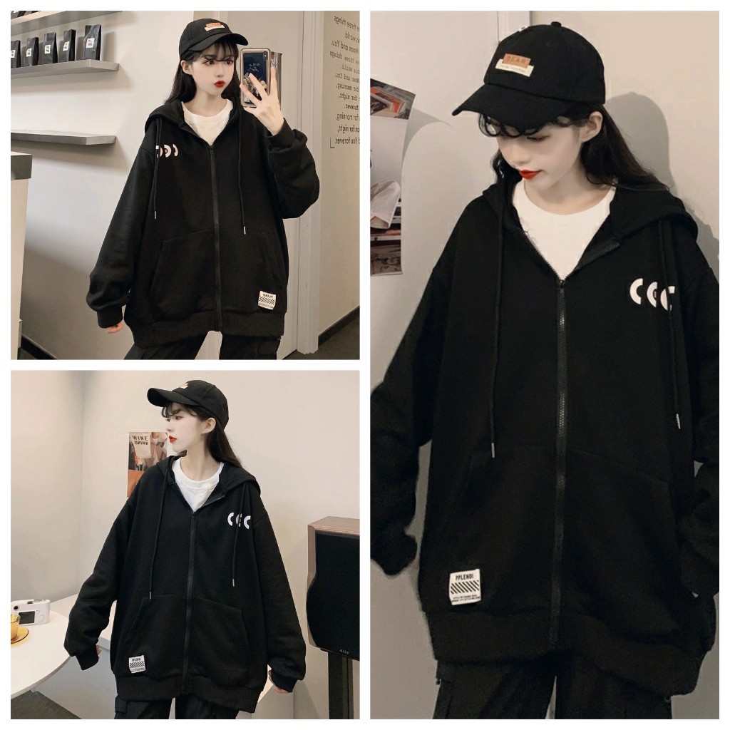 Áo khoác hoodie dây kéo COCO áo nỉ mũ Unisex hot trend_VIETSTAR