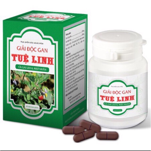 Giải độc gan Tuệ Linh (60 viên) - Nhà thuốc Amipharma