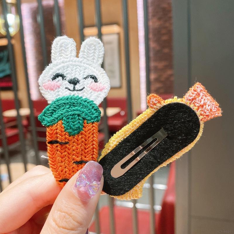 Kẹp Tóc Len Dễ Thương Cho Bé Gái