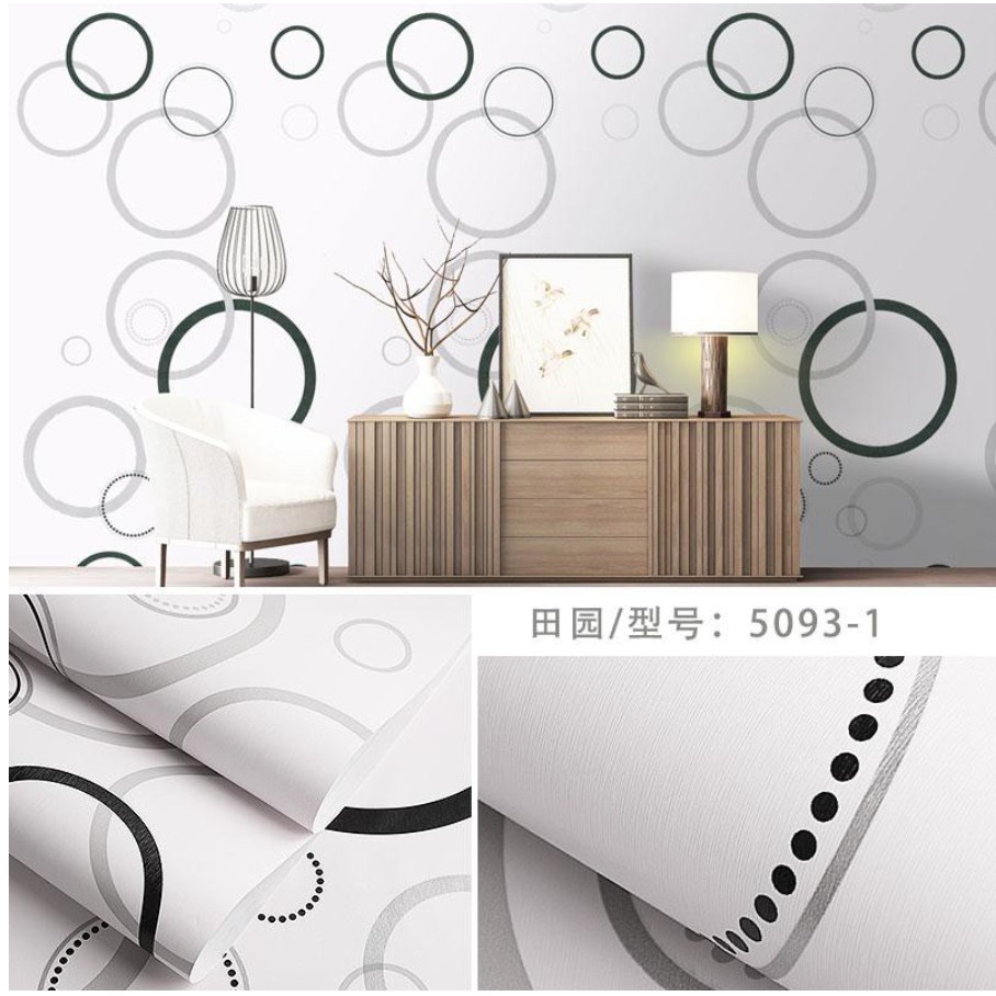 CUỘN 10M GIẤY GIÁN TƯỜNG TRANG TRÍ CÀ PHÊ KHỔ 45CM CÓ KEO SẴN