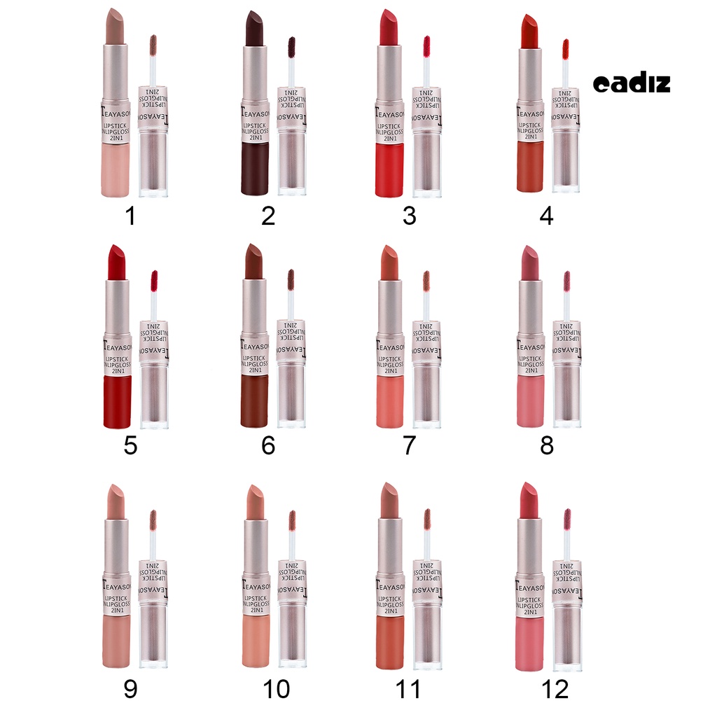 Son Môi TEAYASON Hai Đầu Trọng Lượng Nhẹ An Toàn 30g