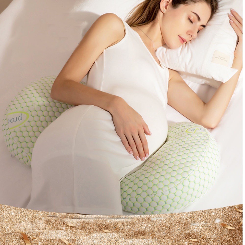 Gối Bầu Cánh Tiên Cao Cấp Nâng Đỡ Bụng Hỗ Trợ Giảm Đau Lưng Cho Mẹ Bầu- hàng loại 1