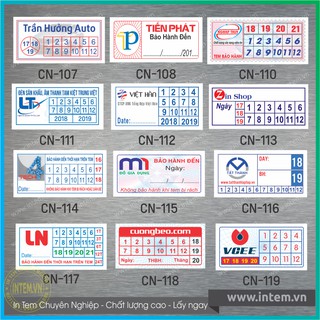 IN TEM VỠ BẢO HÀNH