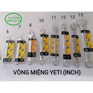 Vòng miệng/ Cờ lê Yeti số 6/7/8/10/11/12/13/14/15/16/17/19/21