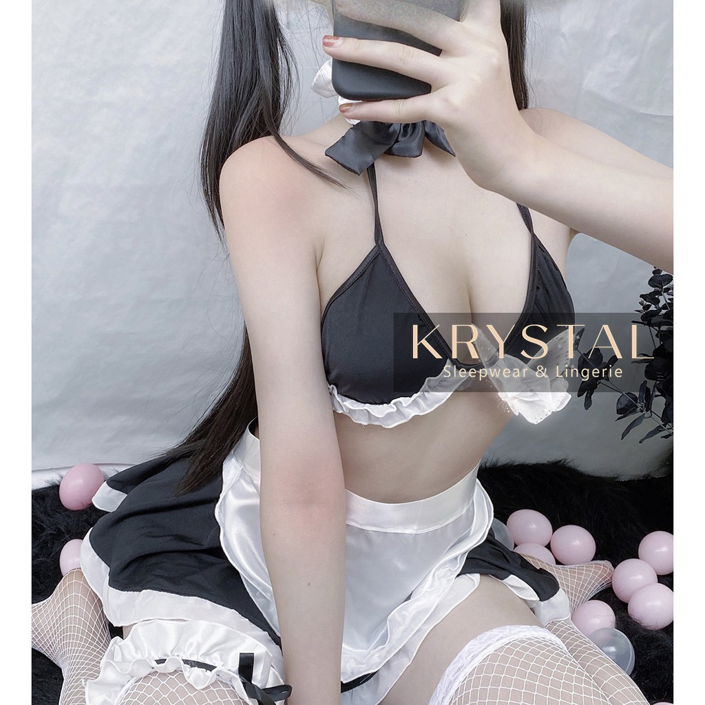 Set cosplay hầu gái KRYSTAL NK86 | BigBuy360 - bigbuy360.vn