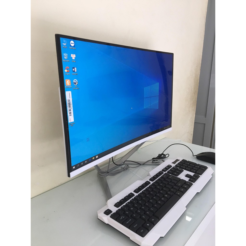 Màn hình cong 24 full view, CPU intel i3 2100 (3.1Ghz) , Ram DDR3 4G/1600, SSD 240G, Chipset H61 (wifi+ key mouse) | BigBuy360 - bigbuy360.vn