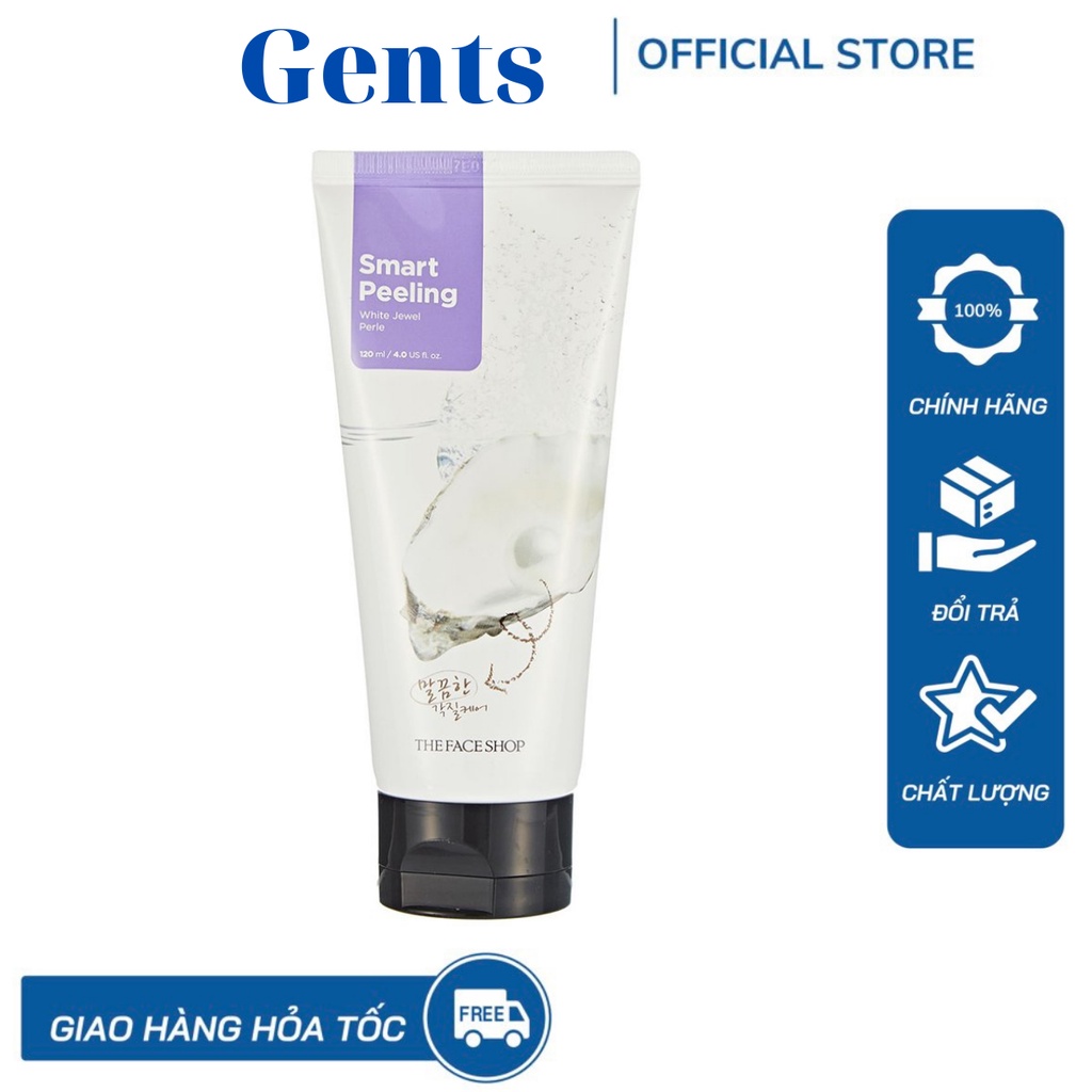 Tẩy da Chết Ngọc Trai The Face Shop White Jewel Peeling GentsOfficialStore