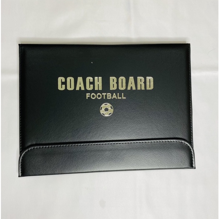 BẢNG SA BÀN CHIẾN THUẬT BÓNG ĐÁ CẦM TAY GỒM BÚT DẠ VÀ CÁC QUÂN CÓ TỪ TÍNH, CHẤT LIỆU CAO CẤP BỌC DA SANG TRỌNG