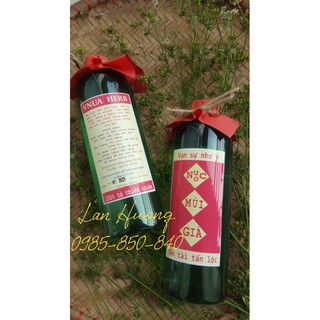 Nước cất tinh dầu mùi già Vnuaherb - Học viện Nông nghiệp VN (VNUA)
