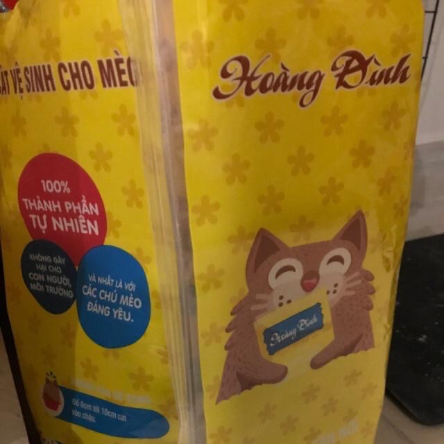 [GIÁ RẺ ]Cát THƠM Hoàng Đình 5Kg cho Mèo yêu🐱