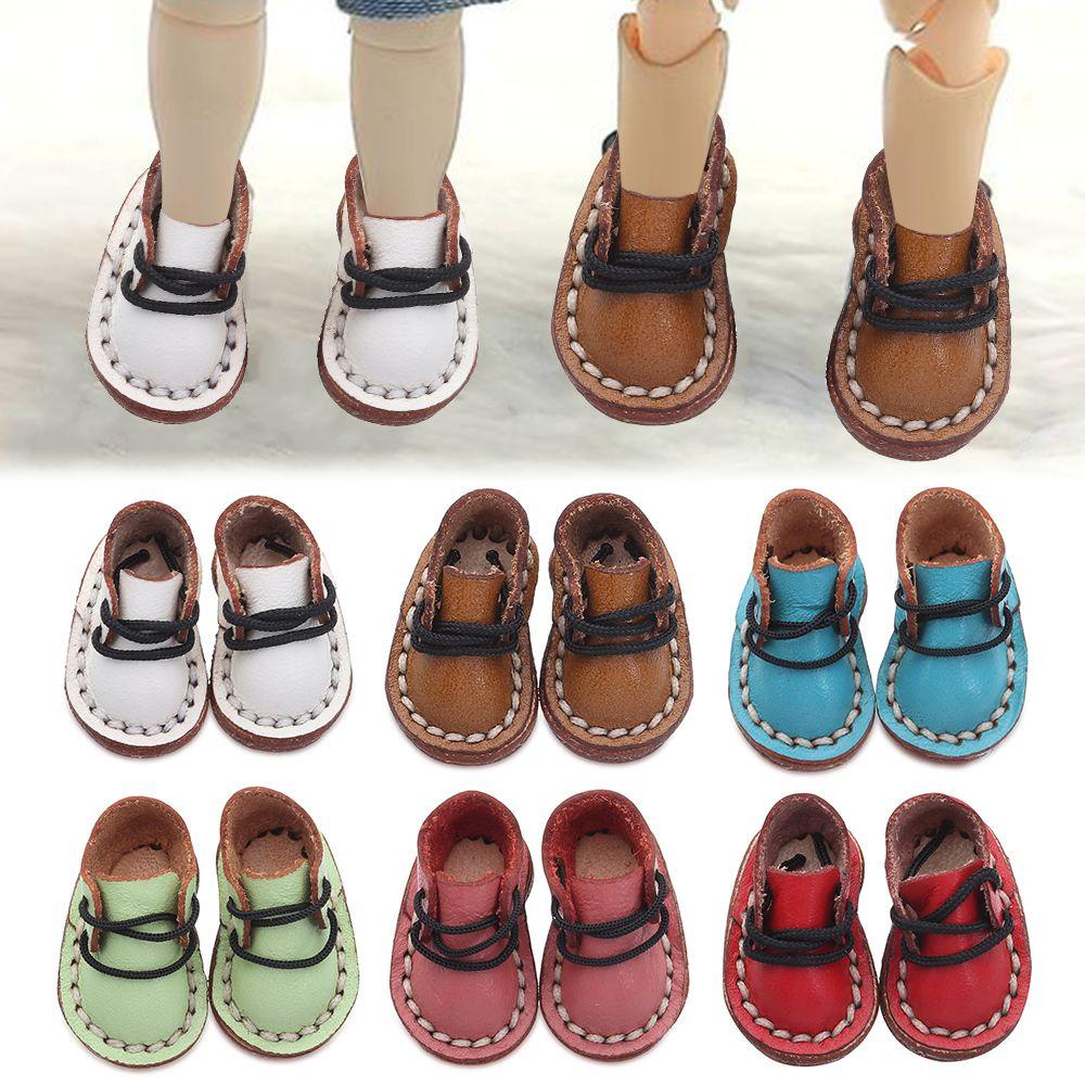 Giày Thể Thao Da Bò Cho Búp Bê obitsu11GSCbody9OB11 Tỉ Lệ 1 / 11 OB11